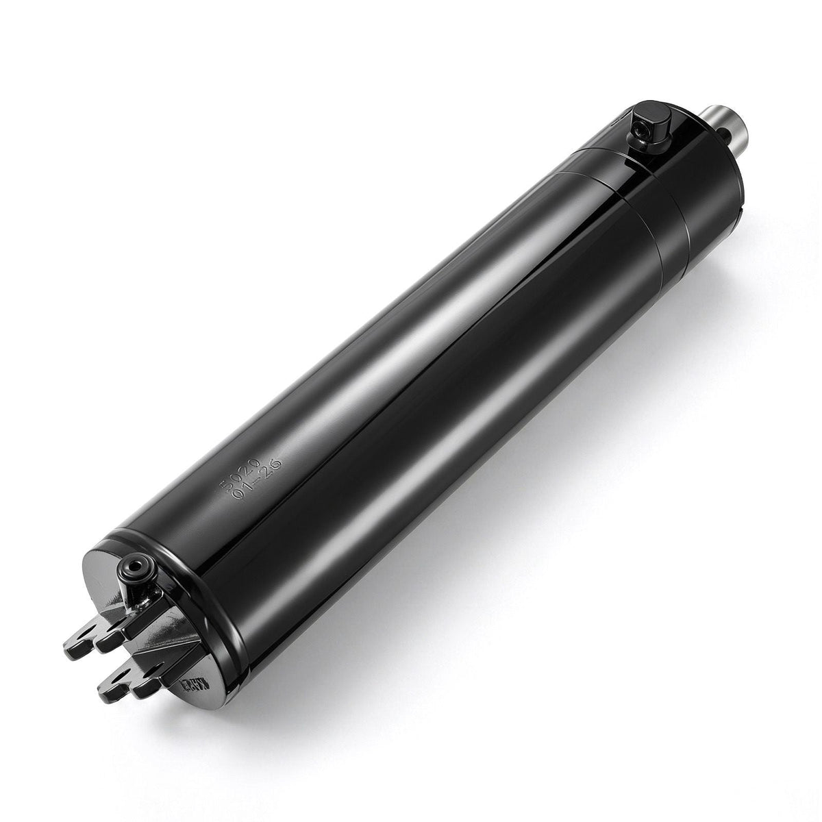 Double Acting Hydraulic Cylinder, 5" Bore x 20" Stroke, Max 4500PSI Hydraulic Cylinder, Heavy-Duty Welded Cross Tube Cylinders with 0.63" Pin Hole & SAE #6 Port for Agricultural Machinery, Tractors