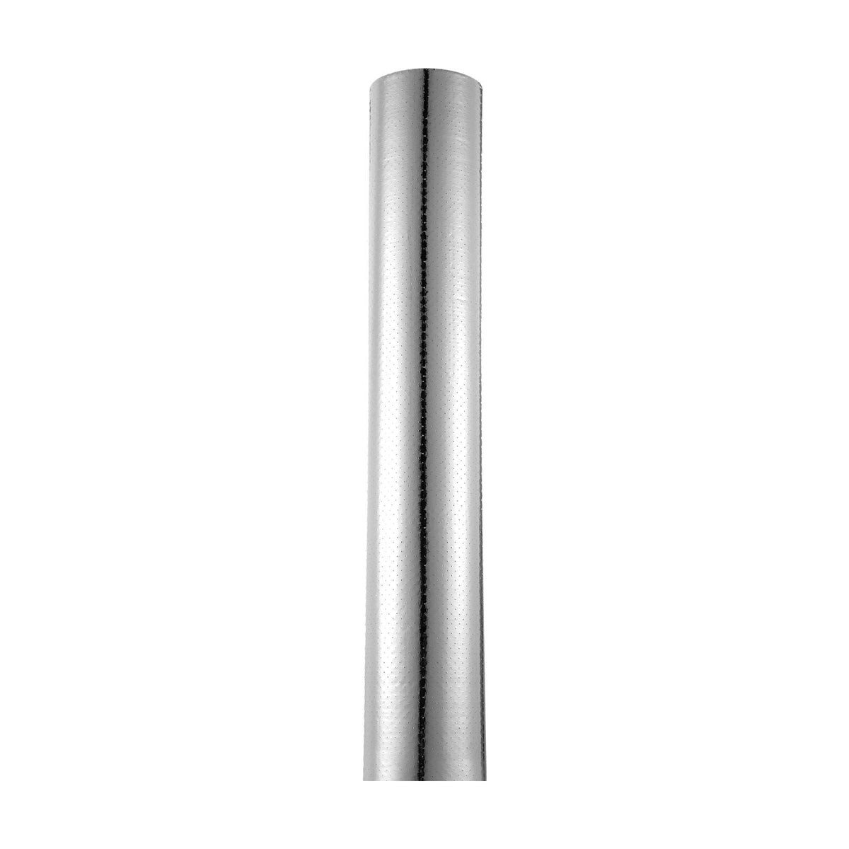 Double Reflective Insulation Roll, Perforated Woven Fabric Radiant Barrier, 0.15mm 48 in x 250 ft, Double-Sided Aluminum Foil Heat Reflective Shield, Thermal Insulation Roll for Window RV Roof