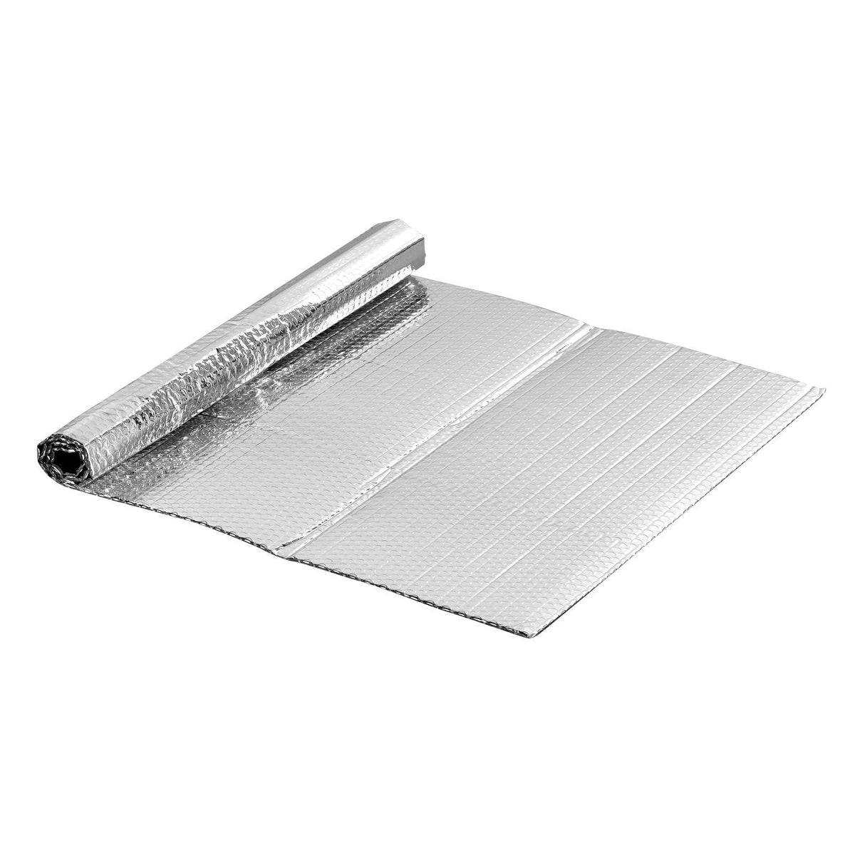 Double Reflective Insulation Sheet, 16PCS Double-Sided Aluminum Foil Radiant Barrier, 6mm 24 in x 4 ft, Dual-Layer Air Bubble Heat Reflective Shield, Thermal Insulation Rolls