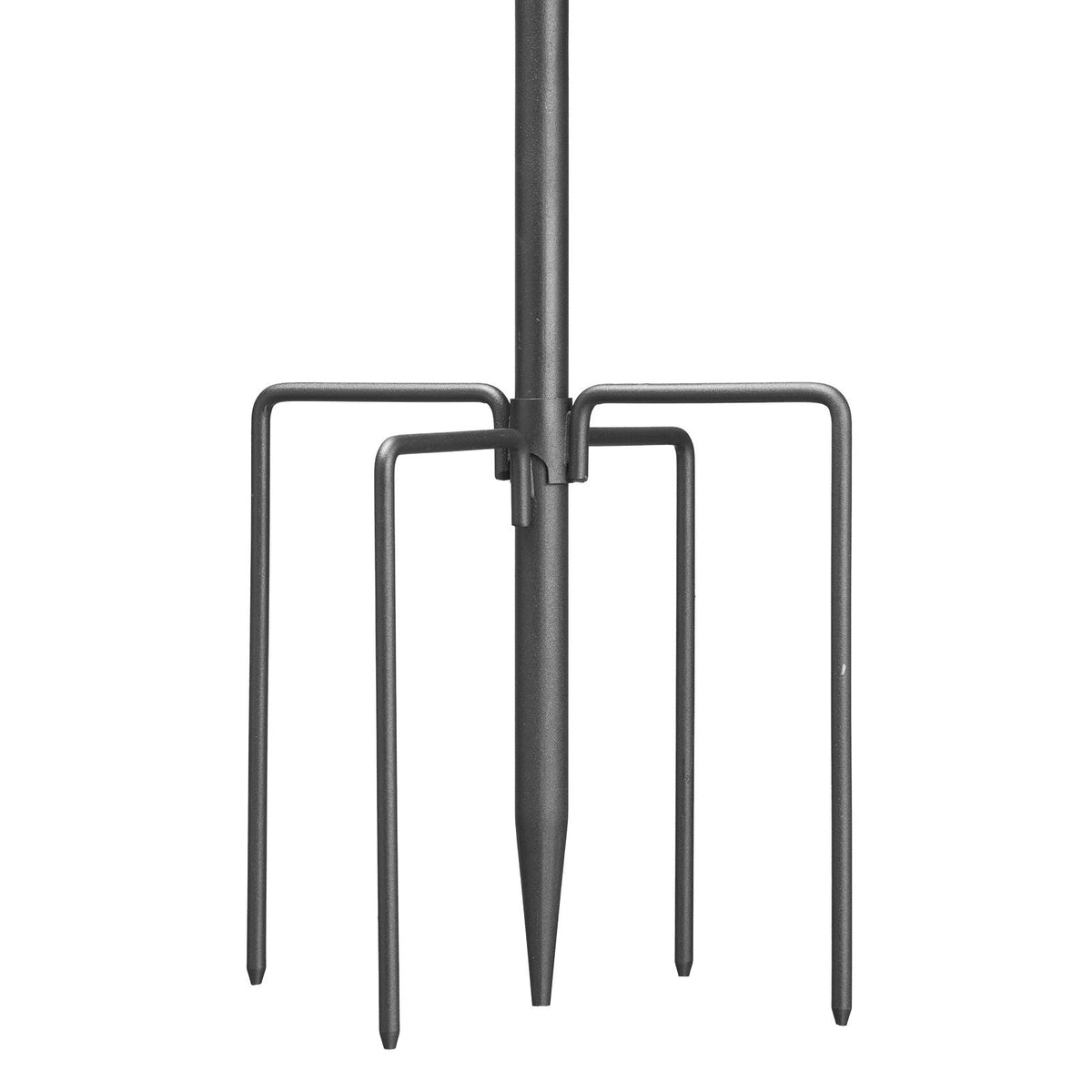 Double Shepherds Hooks for Outdoor, 8 Pack 92 Inch Heavy Duty Bird Feeder Pole, 3/4 Inch Thick Garden Hooks for Hanging Hummingbird Feeder, Plant Baskets, Solar Light Lanterns,Wind Chimes