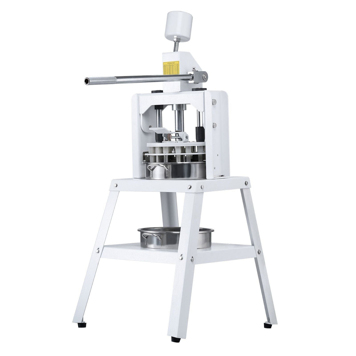 Dough Divider Rounder, 10PCS Manual Dough Equal Divider Machine, 4.23oz - 19.75oz Hand Press Dough Cutter with 304 Stainless Steel Tray and Blade, Bread Maker for Bakery, Restaurant, Commercial