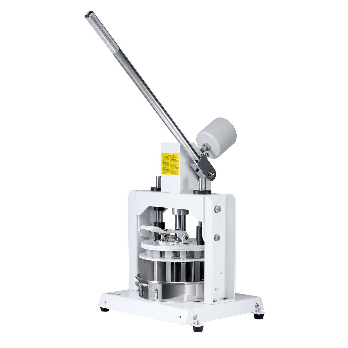 Dough Divider Rounder, 18PCS Manual Dough Equal Divider Machine, 2.11oz - 9.88oz Hand Press Dough Cutter with 304 Stainless Steel Tray and Blade, Bread Maker for Bakery, Restaurant, Commercial