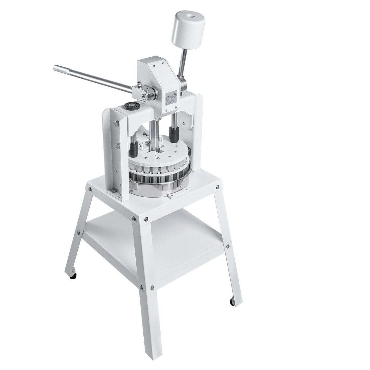 Dough Divider Rounder, 40PCS Manual Dough Equal Divider Machine, 1.06oz - 4.94oz Hand Press Dough Cutter with 304 Stainless Steel Tray and Blade, Bread Maker for Bakery, Restaurant, Commercial