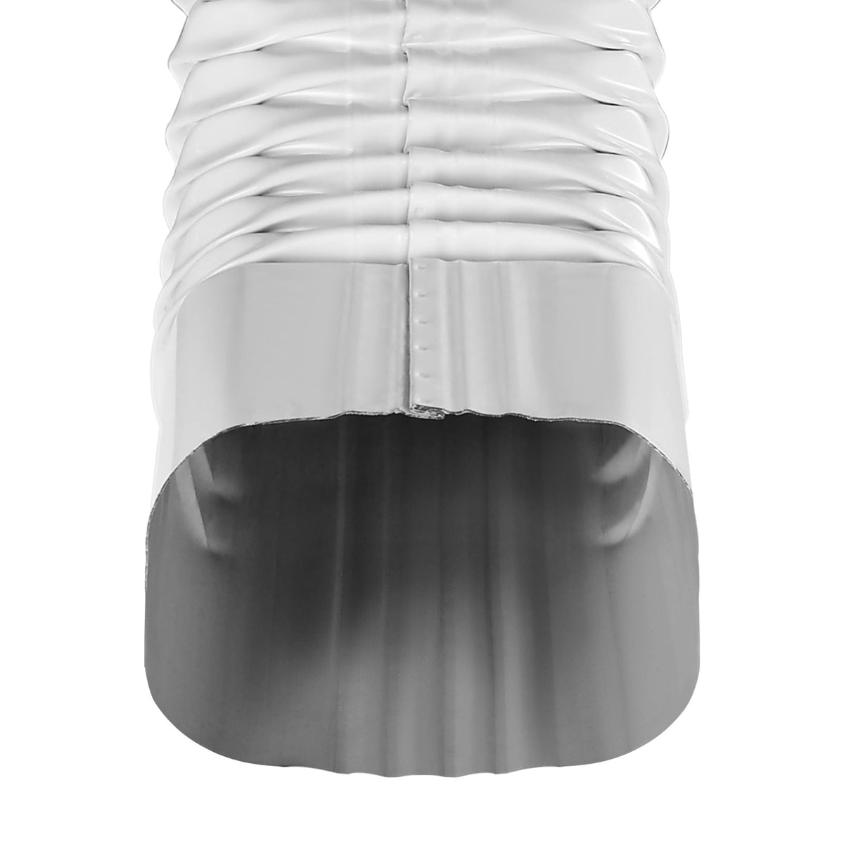 Downspout Gutter Elbow, fits 3x4 Inch Style A L-Shaped, Interface Size 3.1x4.3 in / 78x108 mm, Aluminum Alloy 90 Degree Gutter Elbow, for Residential, Commercial Building, Industrial Warehouse