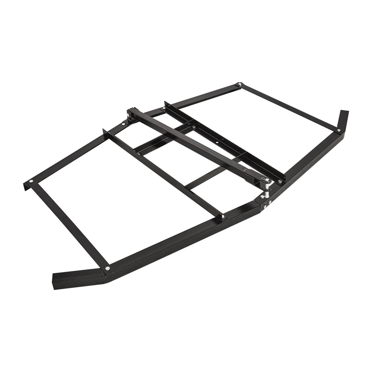 Drag Harrow, 74" Width Tow Behind Drag Harrow, Q235 Steel Driveway Grader with Adjustable Bars & Pin Hitch, Support up to 50 lbs, Tractor Driveway Harrow for ATVs, UTVs, Garden Lawn Tractors