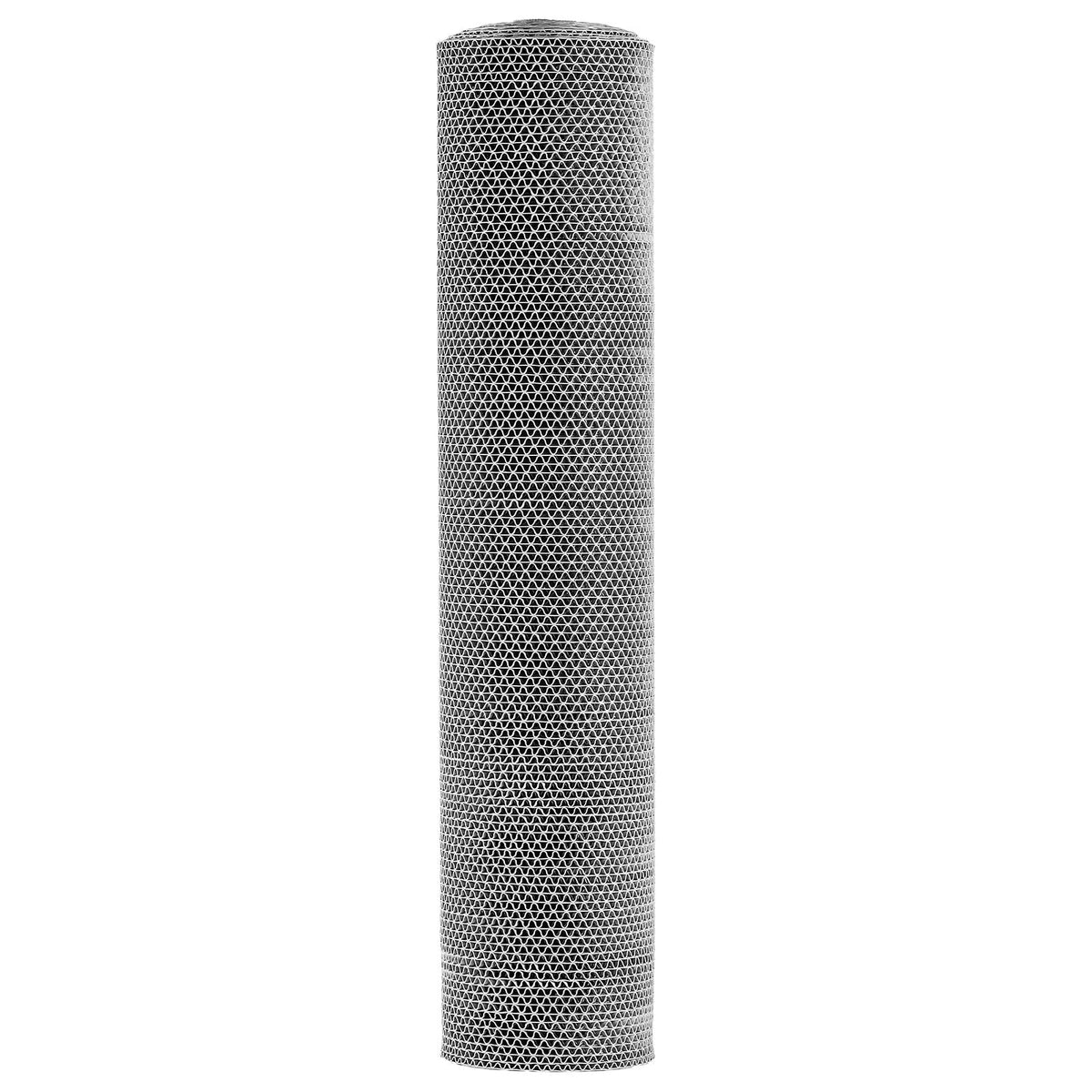 Drainage Mat, 3 x 16.4 ft, PVC Non Slip Commercial Floor Mat, Wet Area Water Drain Splash Matting Hollow Doormat Roll, for Outdoor Indoor Restaurant Swimming Pool Patio Bathroom Washroom, Gray