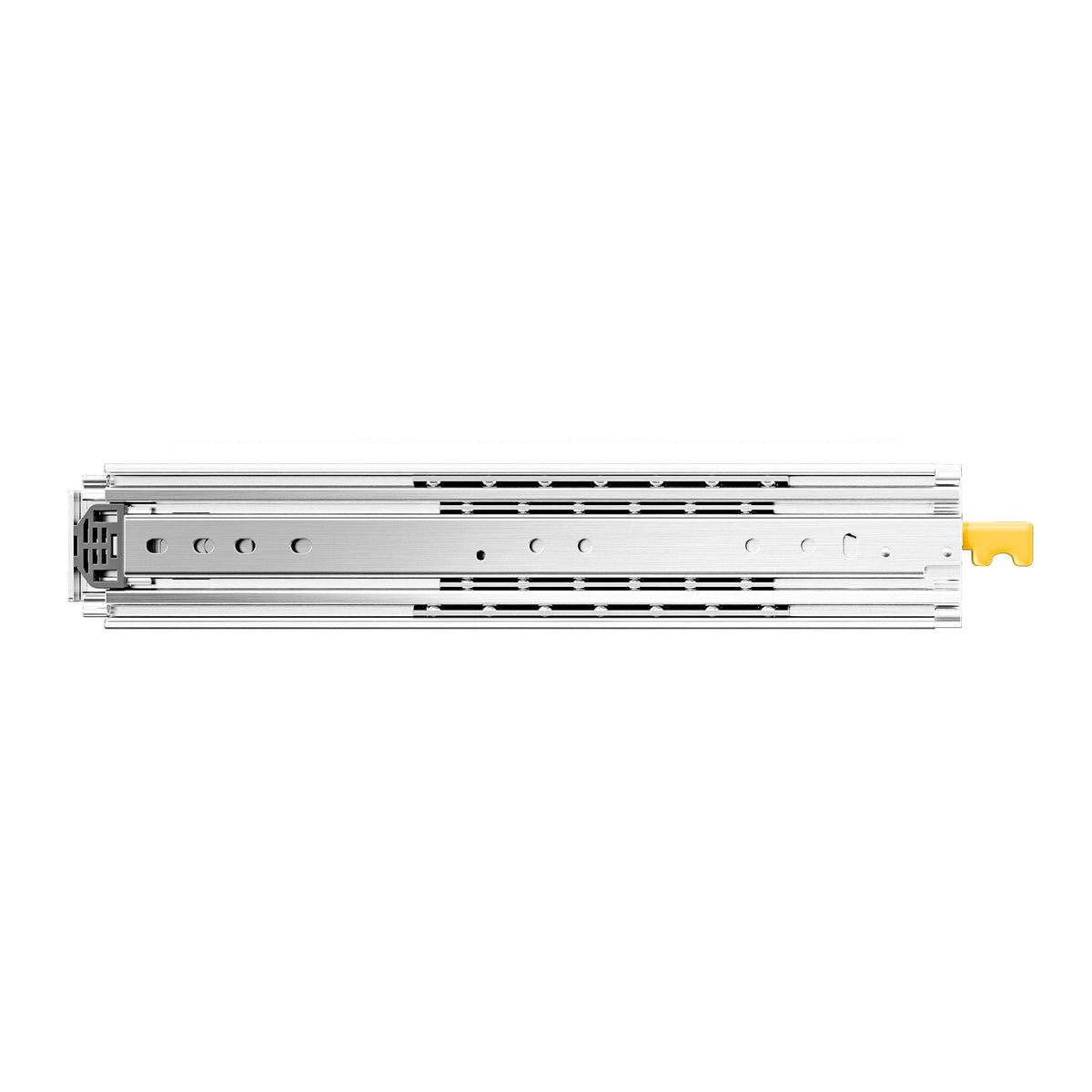 Drawer Slides, 1 Pair 36inch Locking Drawer Slides, 500lbs Load Capacity, Side Mount Ball Bearing Drawer Glides, Long Full Extension Drawer Slide