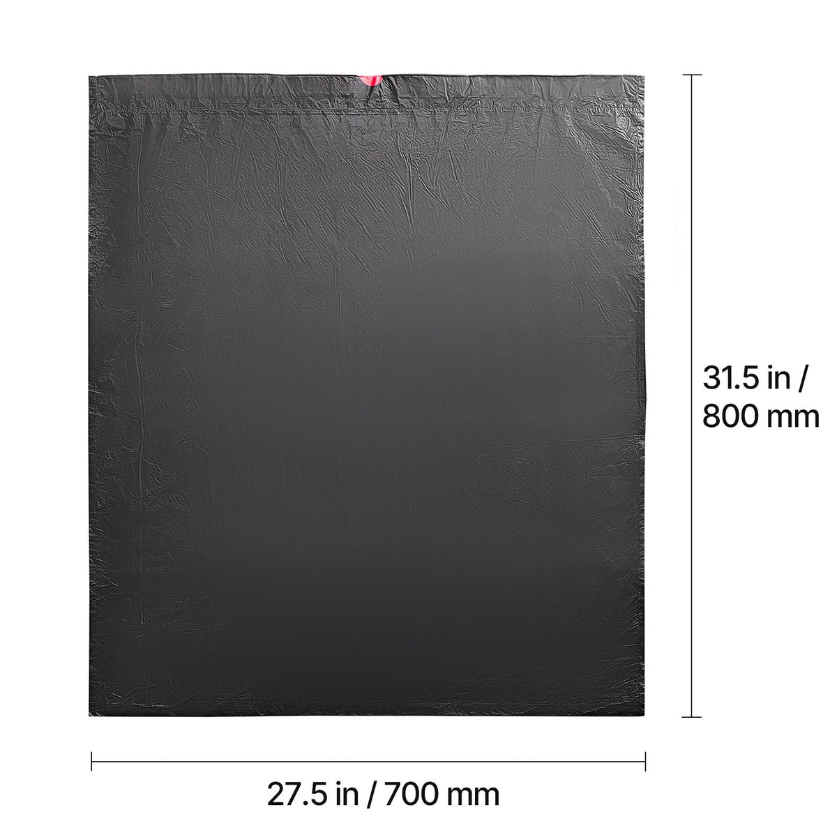 Drawstring Trash Bags, 30 Gallon 50 Count Tall Kitchen Trash Bags, Extra Thick Tough and Durable Garbage Bag, Recyclable Bin Bag with Drawstrings, for Home Kitchen, Office, RV & Camping (Black)