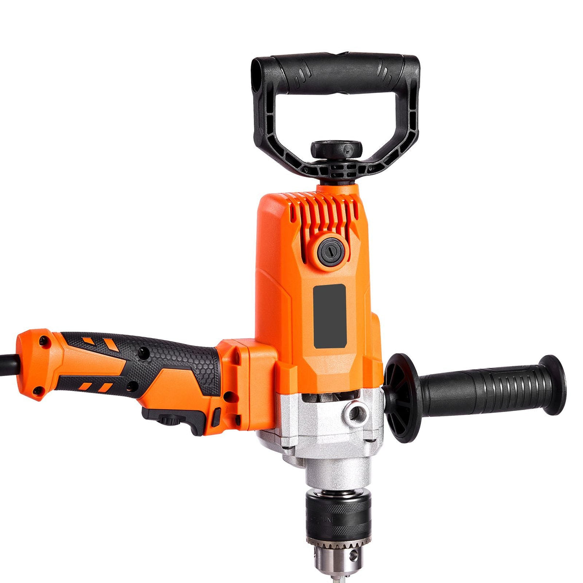 Drill Mixer, 5/8 inch Corded Electric Drill Mixer Set, 0-750RPM 5.63A Mixing Drills, Mixing Drills Machine with D-Handle for Drilling & Blending, Handheld Cement Mixers for Fodder, Paint, Cement