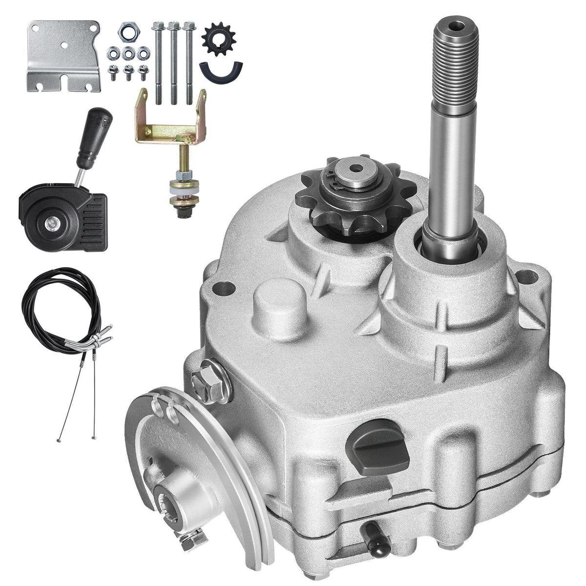 Drive Clutch, 2-7HP Engine, 2300 RPM High-Strength Drive Clutch with 3 Shift Modes & Dynamic Balanced Axle, Quick Shift Durable Clutch with Full Accessories, Fit for Kart/Dune Buggies/UTV