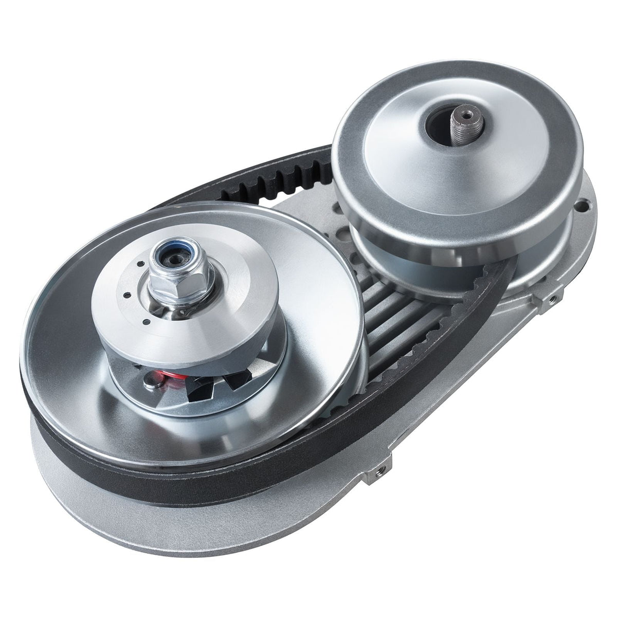 Drive Clutch, 2-8HP Engine, 2000 RPM High-Strength Drive Clutch with Asymmetric Designed Wheels & Robust Rubber Belt, Sturdy & Durable Clutch with Full Accessories, Fit for Various Engines
