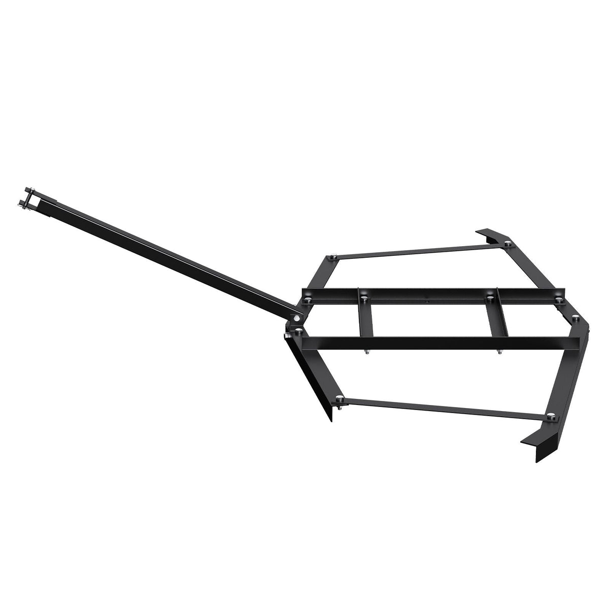 Driveway Drag, 67.7" Width Tow Behind Drag Harrow, Q235 Steel Driveway Grader with Adjustable Bars, Support up to 50 lbs, Driveway Tractor Harrow for ATVs, UTVs, Garden Lawn Tractors