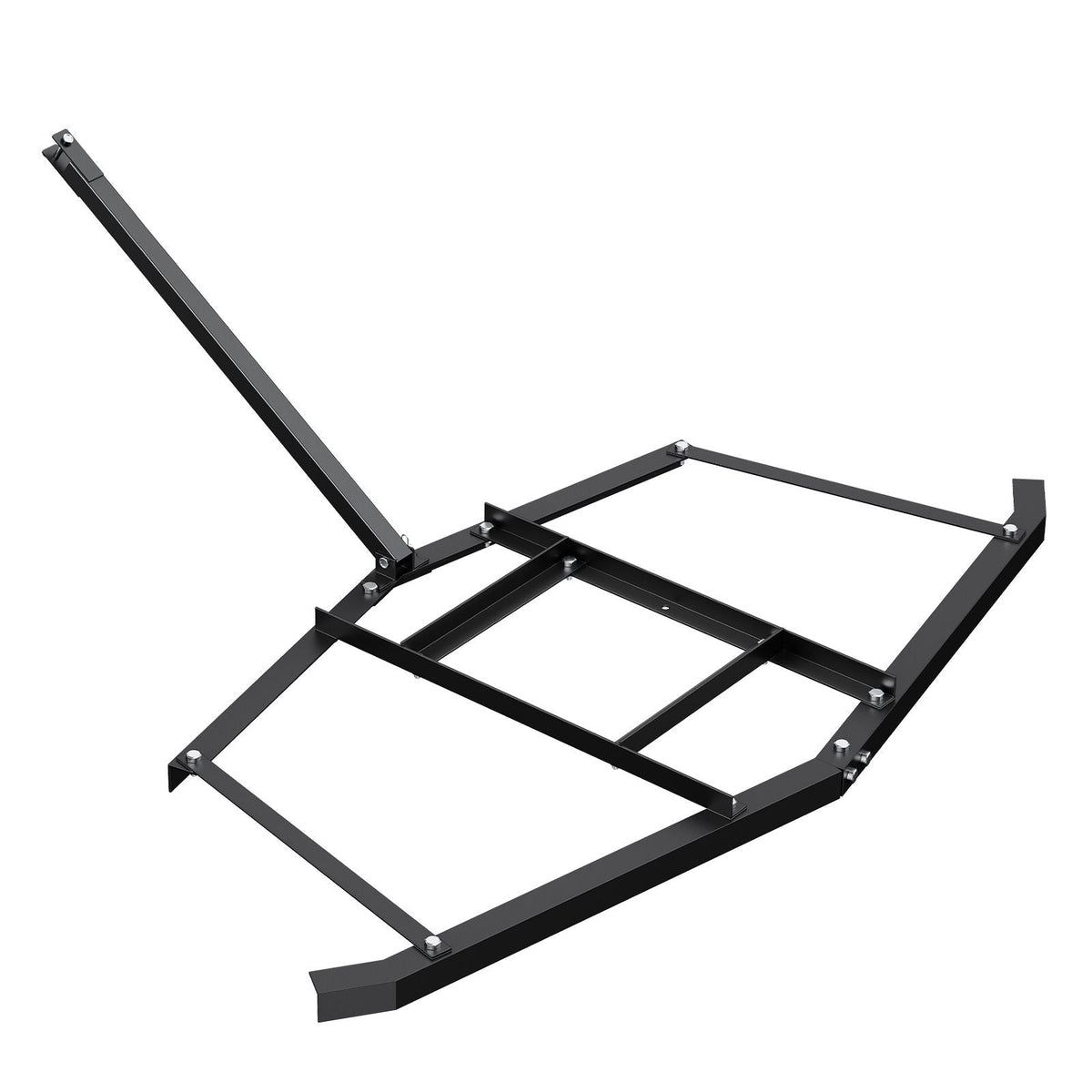 Driveway Drag, 67.7" Width Tow Behind Drag Harrow, Q235 Steel Driveway Grader with Adjustable Bars, Support up to 50 lbs, Driveway Tractor Harrow for ATVs, UTVs, Garden Lawn Tractors