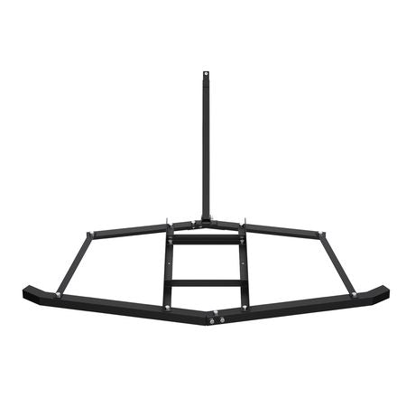 Driveway Drag, 67.7" Width Tow Behind Drag Harrow, Q235 Steel Driveway Grader with Adjustable Bars, Support up to 50 lbs, Driveway Tractor Harrow for ATVs, UTVs, Garden Lawn Tractors