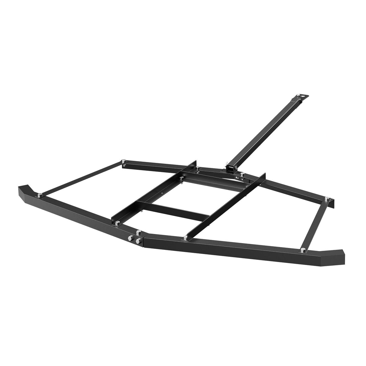 Driveway Drag, 67.7" Width Tow Behind Drag Harrow, Q235 Steel Driveway Grader with Adjustable Bars, Support up to 50 lbs, Driveway Tractor Harrow for ATVs, UTVs, Garden Lawn Tractors