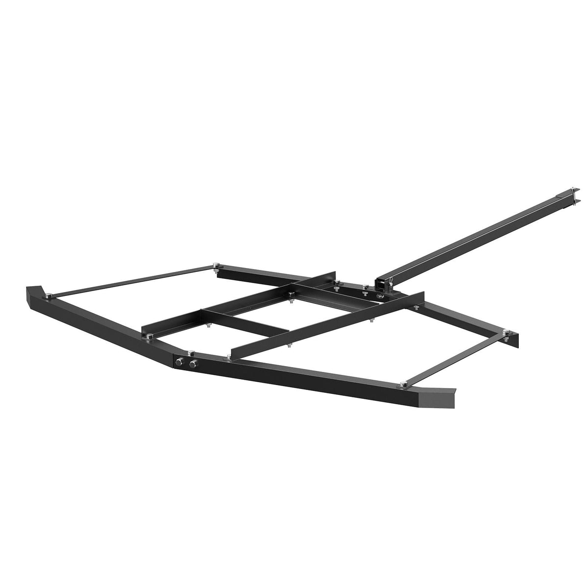 Driveway Drag, 76.57" Width Tow Behind Drag Harrow, Q235 Steel Driveway Grader with Adjustable Bars, Support up to 50 lbs, Driveway Tractor Harrow for ATVs, UTVs, Garden Lawn Tractors
