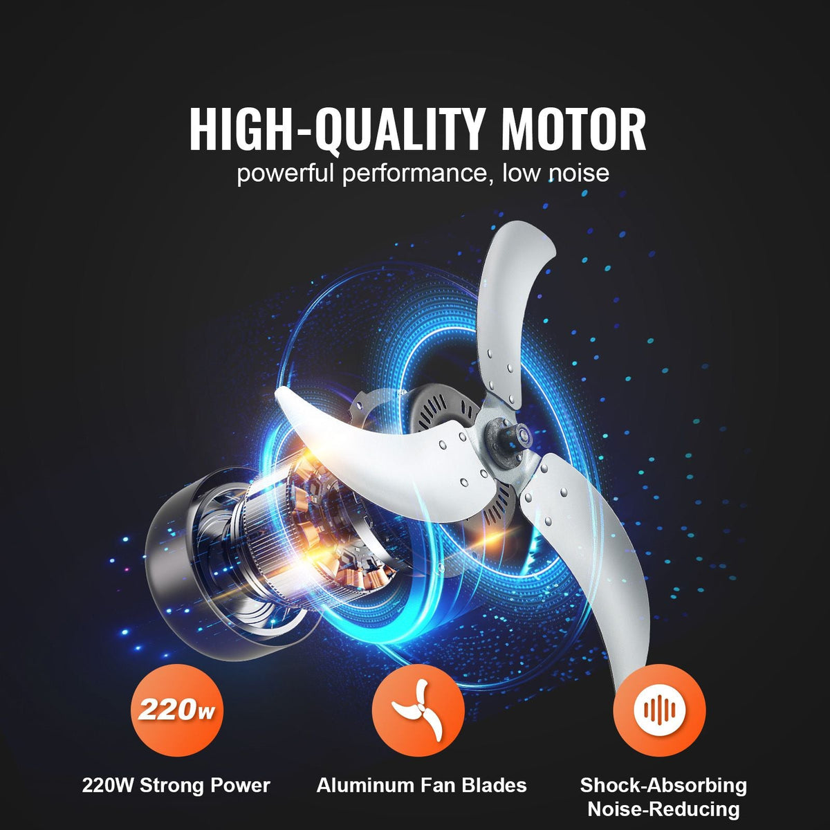 Drum Fan, 30 Inch High Velocity Industrial Shop Fan, Heavy Duty Commercial Use 3-Speed 13000CFM, 360°Adjustable Tilting Industrial Floor Fan for Warehouse,Workshop,Factory, Basement