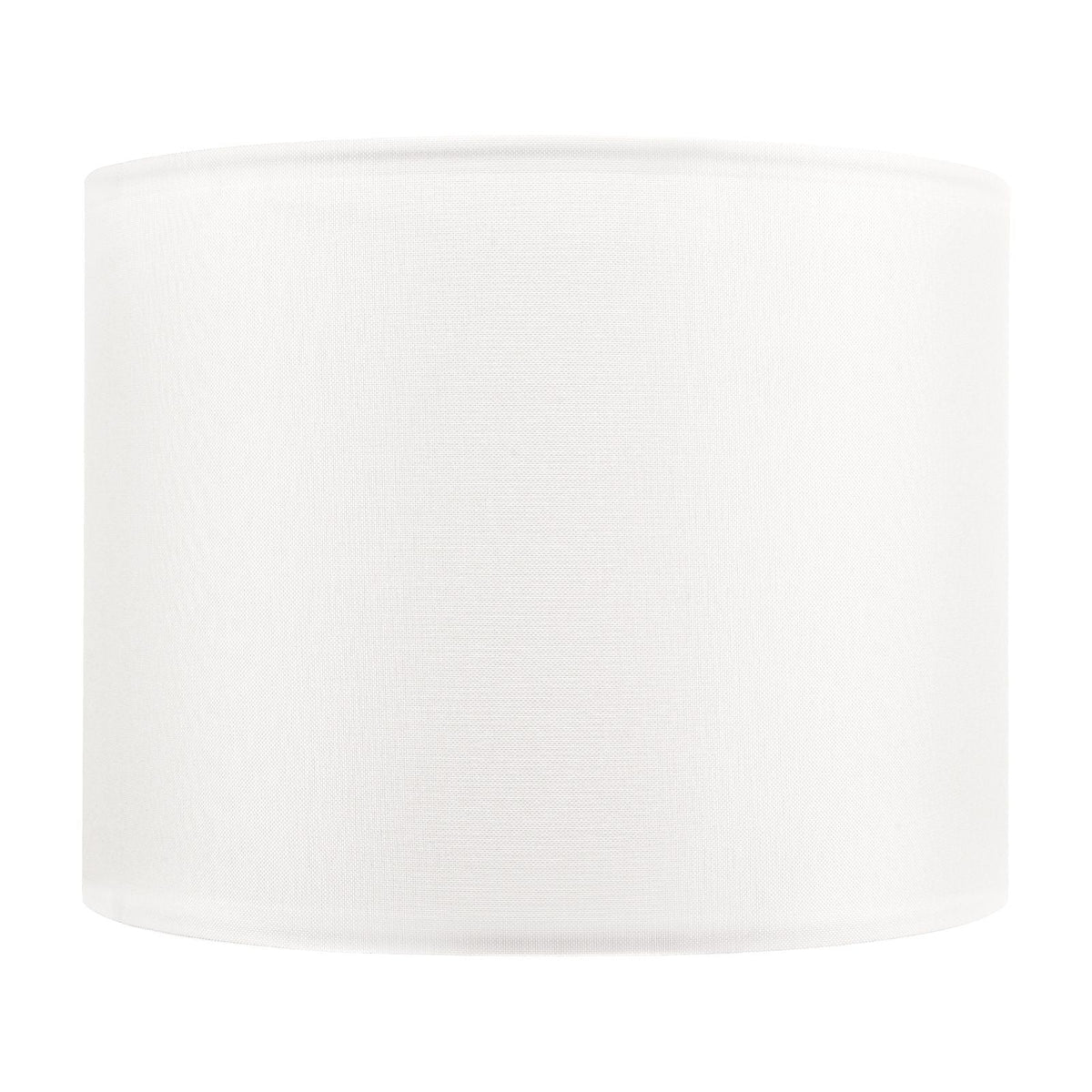 Drum Lamp Shade 2 Set, 13 in Top x 13 in Bottom x 10 in High, Medium Drum Linen Lampshade, Replacement Lamp Shade for Table Lamps Floor Lamps Pendant Lights, Easy Assembly Required (Off-white)
