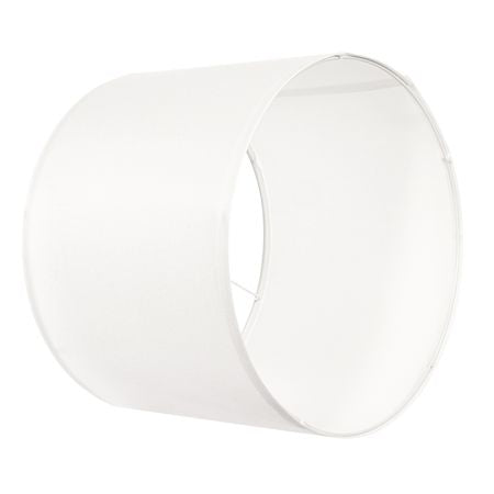 Drum Lamp Shade 2 Set, 16 in Top x 16 in Bottom x 12 in High, Large Lampshade with Harp, Replacement Lamp Shade for Table Lamps Floor Lamps Pendant Lights, Easy Assembly Required (Off-white)