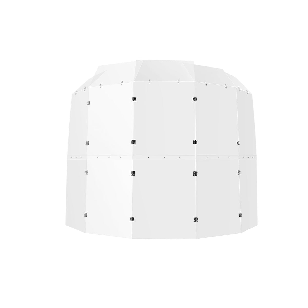 Drum Shield, 5 Panels 2ft x 5ft Portable Acrylic Drum Cage with Zinc Alloy Hinges and Deflectors for Church Concert Halls, Drum Shields Drum Sound Barrier Suitable for Practice and Performance