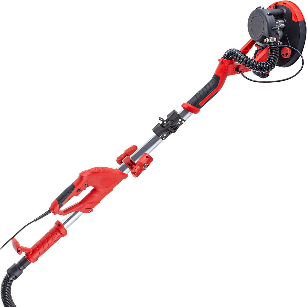 Drywall Sander 850W Electric Drywall Sander Foldable Sheetrock Sander with Telescope Handle, Electric Sander Variable Speed 800-1750RPM, Wall Sander with LED Lights and Vacuum Bag, 6 Sand Pad