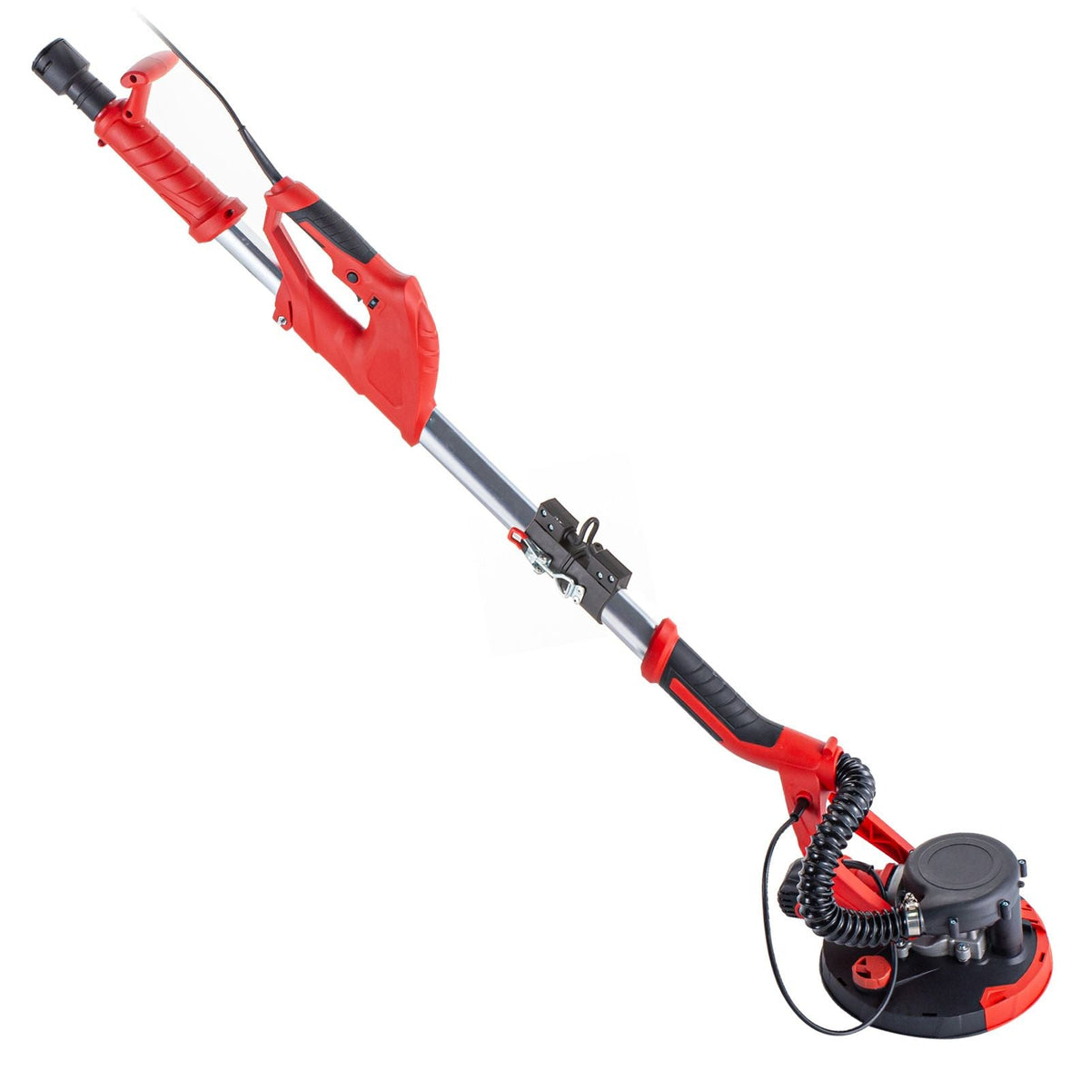 Drywall Sander 850W Electric, Electric Sander Variable Speed 800-1750RPM, Drywall Sander Foldable Sheetrock Sander, with Telescope Handle, Vacuum Bag Drywall Sanders 6 Sand Pads