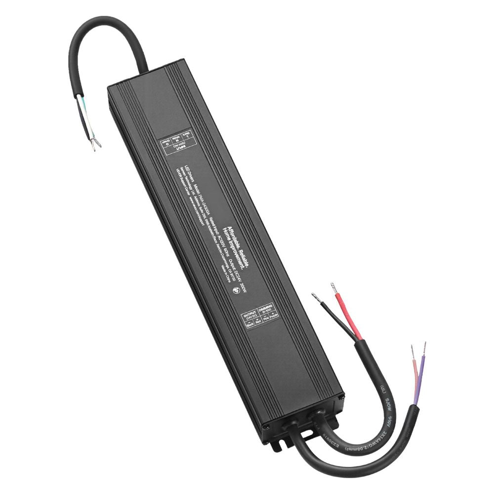 300W 24V Dimmable LED Driver AC to DC Power Supply Transformer Constant Voltage