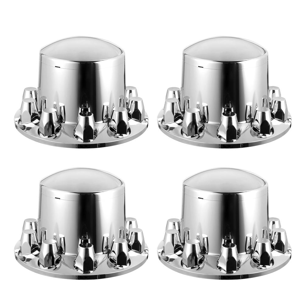 Rear Axle Cover Combo Kit ABS Lug Nut Covers with Nut Cover Tools
