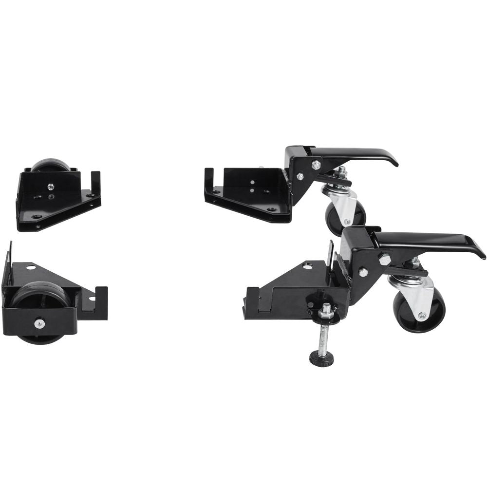 Mobile Base, 400 lbs Weight Capacity, Adjustable from 12" x 12" to Infinity, Heavy Duty Universal Mobile Base Stand with Swivel Wheels, for Woodworking Equipment, Bandsaw, Power Tools, Machines