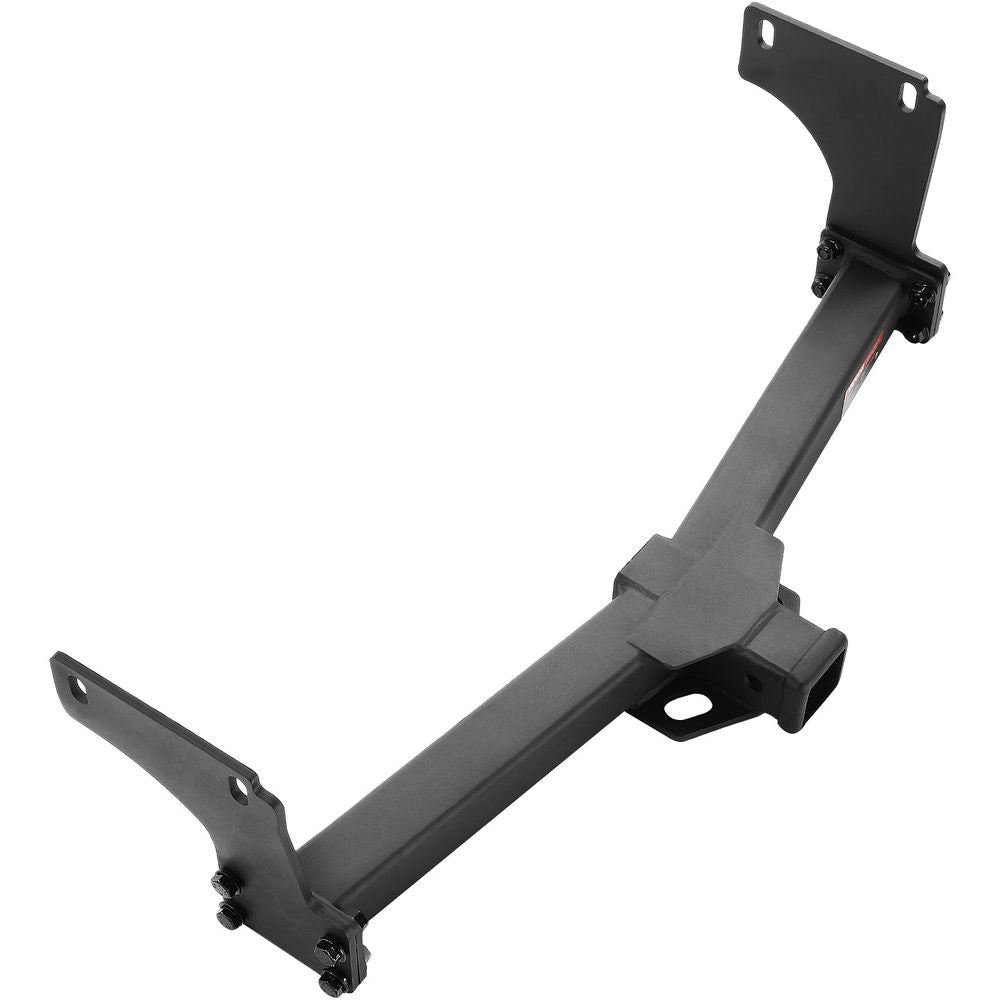 Class 3 Trailer Hitch, 2-Inch Receiver, Q455B Steel Tube Frame, Compatible with 2011-2022 Jeep Grand Cherokee, Multi-Fit Hitch to Receive Ball Mount, Cargo Carrier, Bike Rack, Tow Hook, Black