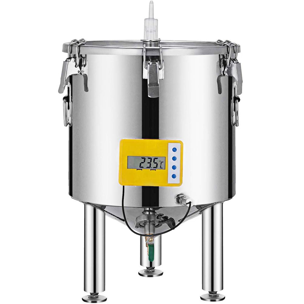14 Gallon Stainless Steel Brew Fermenter Home Brewing Brew Bucket Fermenter With conical base Brewing Equipment