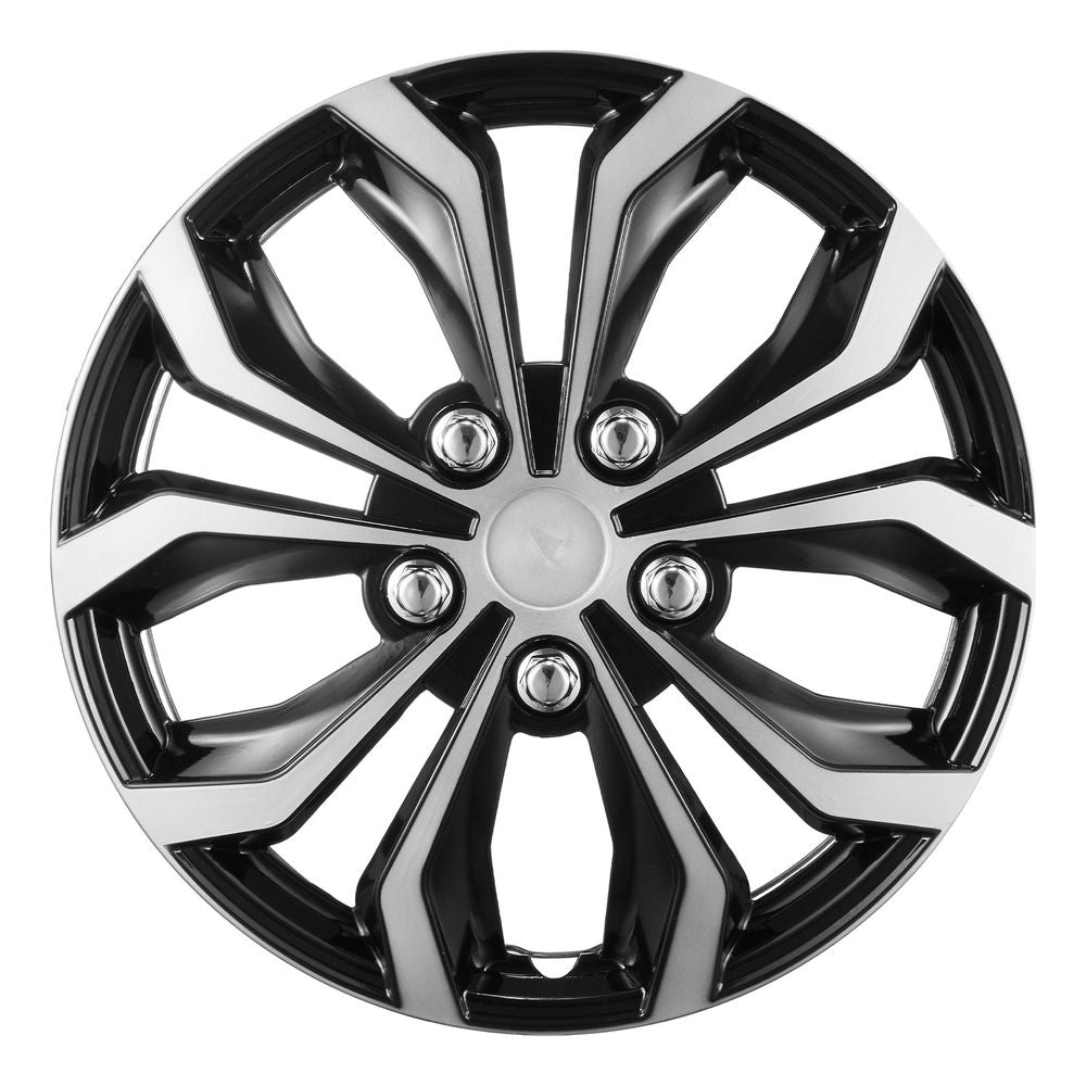 16" Wheel Rim Cover Hubcaps Set of 4 Sturdy Hubcap for All Weather Use