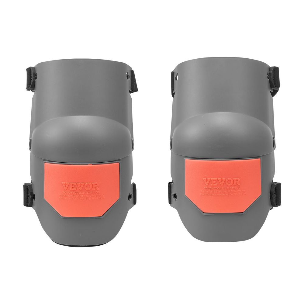 Knee Pads for Work, Extra Thick Construction Knee Pads with Foam Cushion - Pro Safeguard & Comfort, Work Knee Pads|Gardening Knee Pads|Flooring Knee Pads| for Men & Women, Gray and Orange