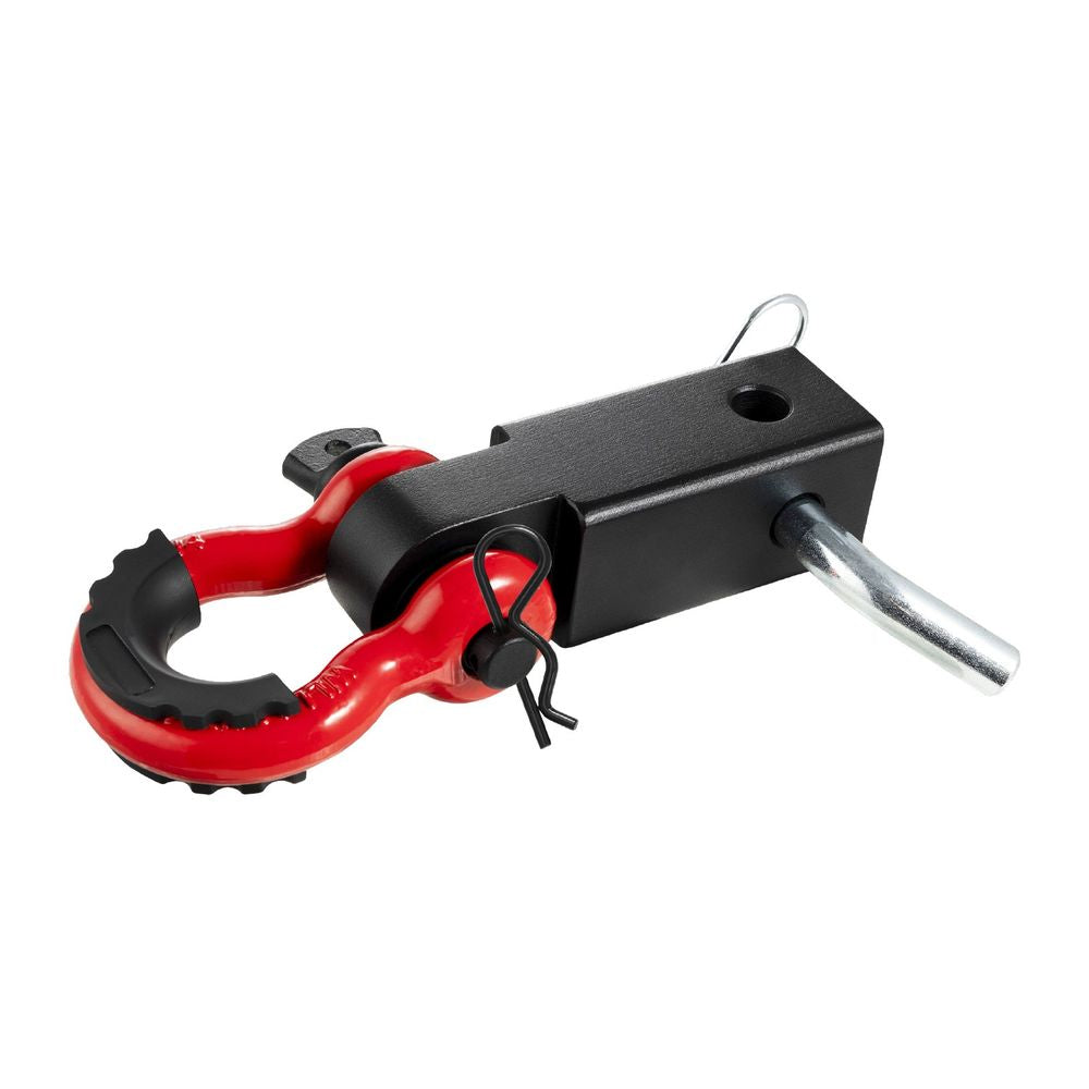 2" Trailer Shackle Hitch Receiver D-Ring Recovery for Truck Jeep 44100 lbs