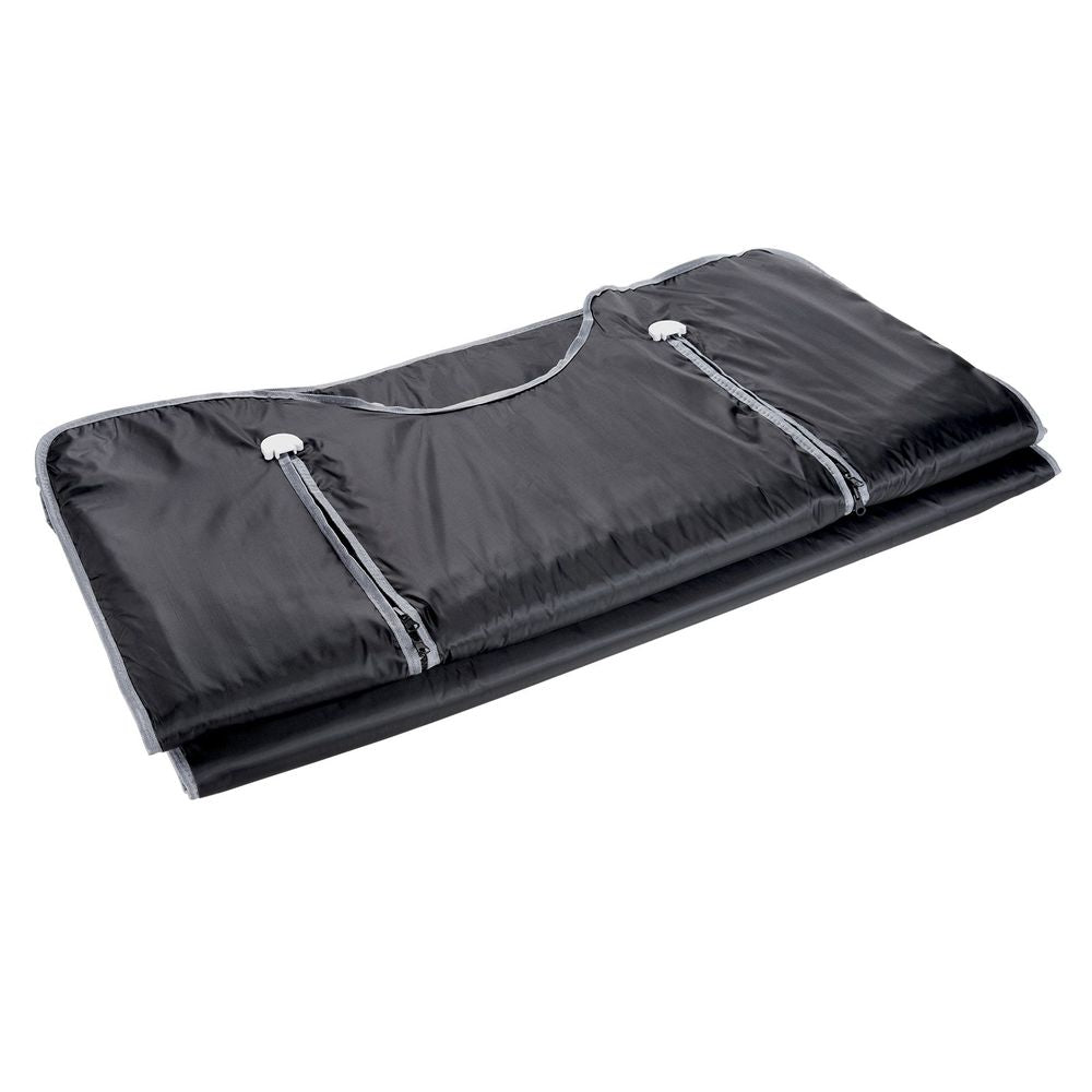 Sauna Blanket for Detoxification, Portable Far Infrared Sauna for Home, Oxford Sauna Bag w/ Arm Holes & Carbon Fiber Heating, 1-6 Level Adjustable Temp 95-176°F , 5-60 Minutes Timer, 75 x 35 in