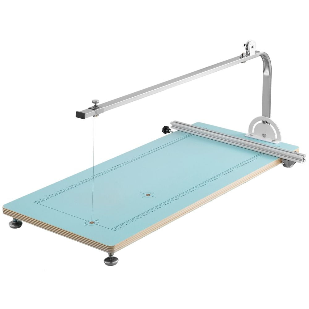 Foam Cutter Machine 30.7x13x9.8 Inch, Hot Wire Foam Cutter Machine 0.28mm Adjustable Angle, Foam Circle Cutter Max Cutting Height 10.2inch, for Foam Carving Modeling