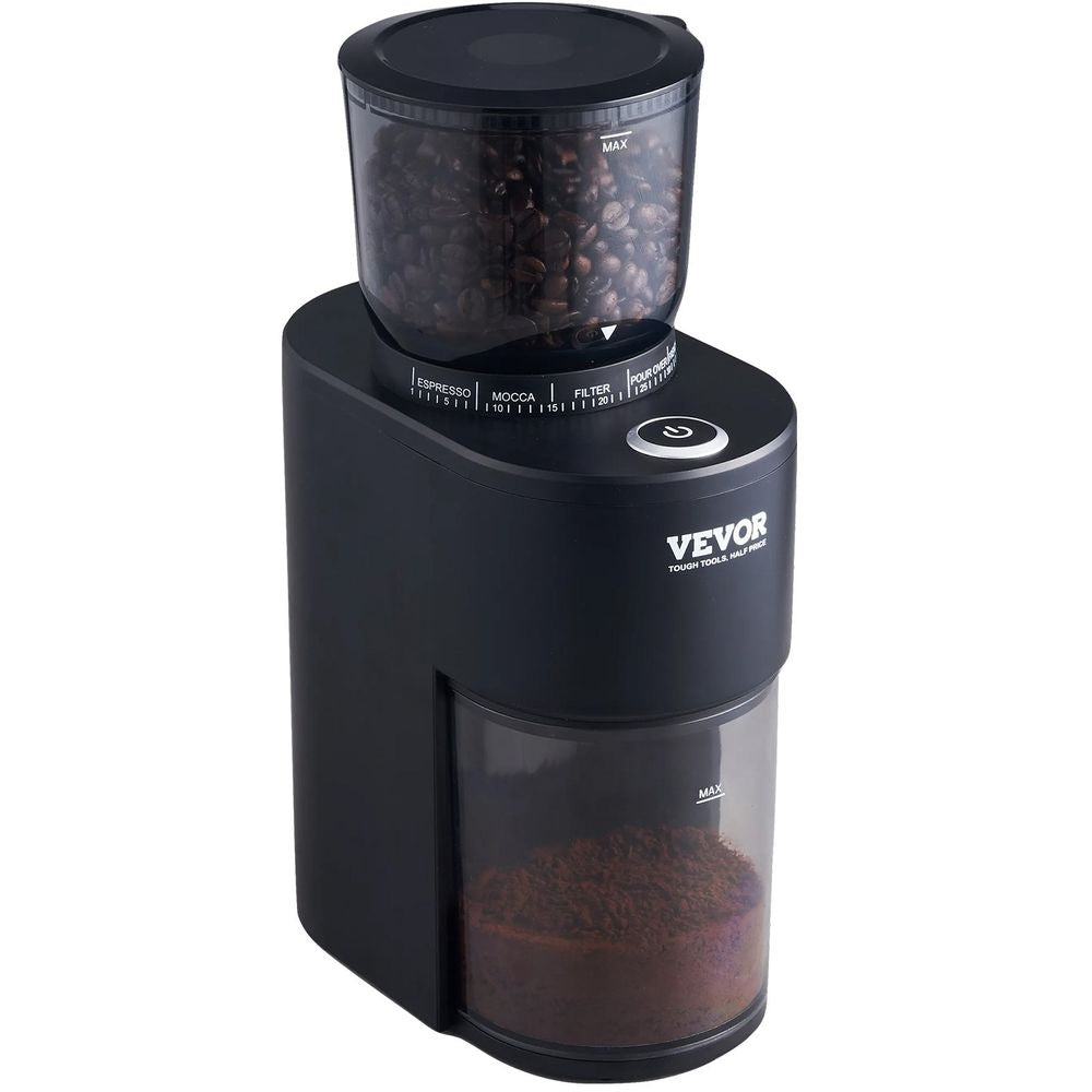 Coffee Grinder with 38 Precise Conical Burr Coffee Grinder 5.3-Ounce 20 Cups Coffee Bean Grinder Perfect for Drip, Espresso