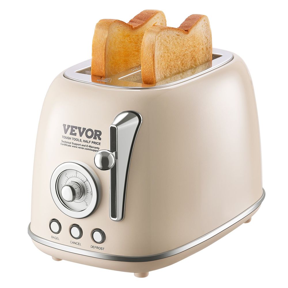Brushed Stainless Steel Toaster, 2 Slice, 825W 1.5'' Extra Wide Slots Toaster with Removable Crumb Tray 5 Browning Levels, Cancel Defrost and Bagel Functions for Toasting Bread Bagel Waffle