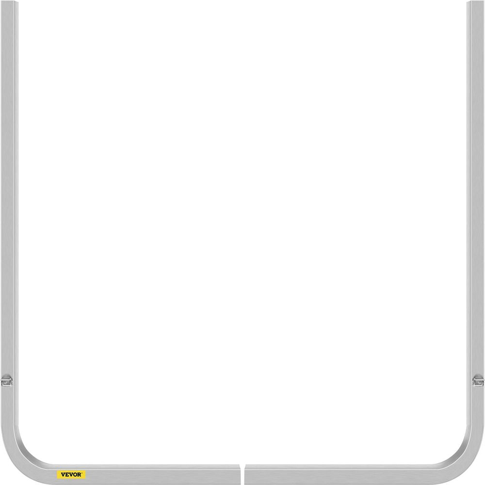Boat Trailer Guide-ons, 46", One Pair Aluminum Trailer Guide ons, Rust-Resistant Trailer Guides with Adjustable Width, Mounting Parts Included, for Ski Boat, Fishing Boat or Sailboat Trailer