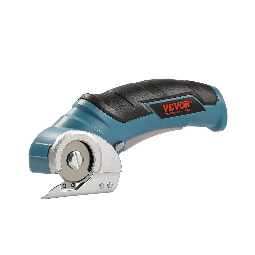 Cordless Electric Scissors, 3.6 V 2000 mAh Mini Electric Fabric Cutter, 1.6" SKH9 Sharp Blade, with Replacement Blade and Battery Charger, for Cutting Carpet, Cardboard, Leather, Paper, Plastic