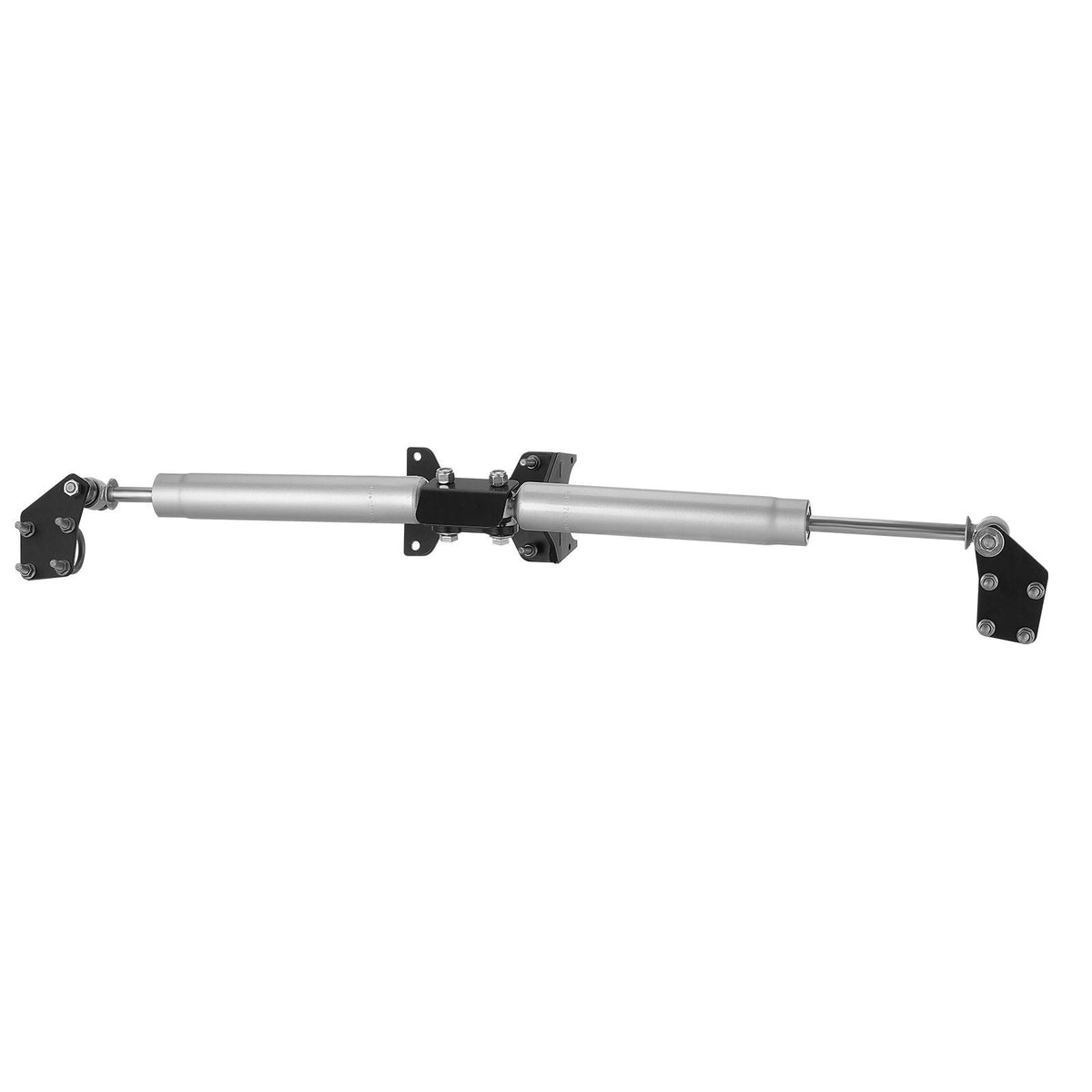 Dual Steering Stabilizer, for 2005-2024 Ford F-250/F-350 Super Duty 4WD, Dual Steering Stabilizer Kit Fits with 2 Inches of Suspension Lift or Higher, Enhanced Control and Reduced Vibration