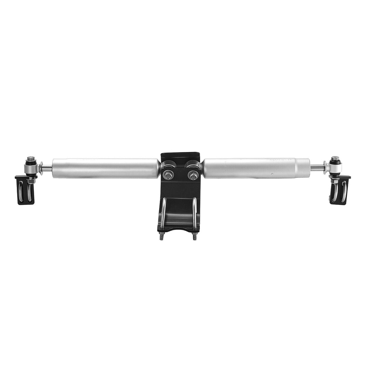 Dual Steering Stabilizer, for 2007-2018 Jeep Wrangler JK, Dual Steering Stabilizer Kit Fits with 2 Inches of Suspension Lift or Higher, Enhanced Control & Reduced Vibration, Easy Installation