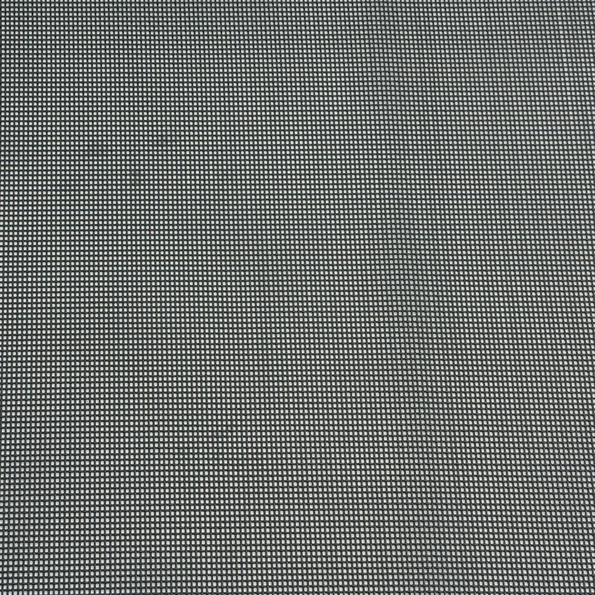 Dump Truck Mesh Tarp, 7 x 18 ft, PVC Coated Black Heavy Duty Cover with 5.5" 18oz Double Pocket, Brass Grommets, Reinforced Double Needle Stitch Webbing Fits Manual or Electric Dump Truck System