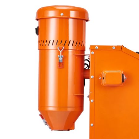 Dust Collection System: 1.6-HP Dust Collector Media Reclaimer with 1.8 Gallon Capacity - Universal Fit for Sandblaster Cabinets and Media Blasters