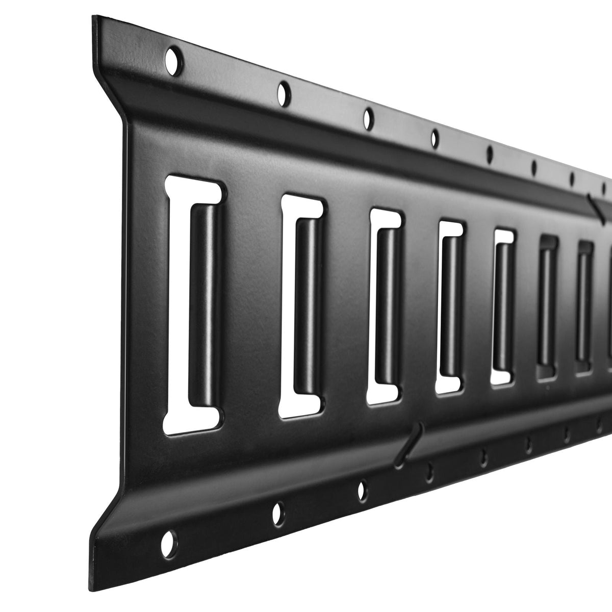E Track Tie-Down Rail Kit, 18PCS 5' E-Tracks Set Includes 4 Steel Rails & 8 O-Ring Anchors & 4 Tie-Offs with D-Ring & 2 Ratchet Straps, Securing Accessories for Cargo Motorcycles Bikes, 2000 lbs