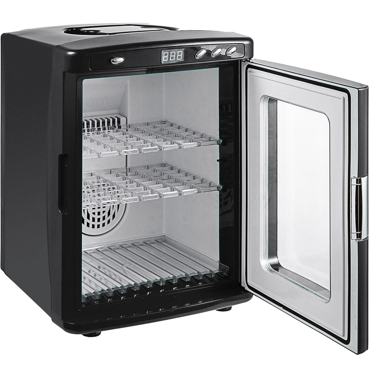 Egg Incubator and Hatcher 25L Black Reptile Egg Incubator 5-42 Celsius Scientific Hatcher Heating Bright LED Digital Display For Small Animals
