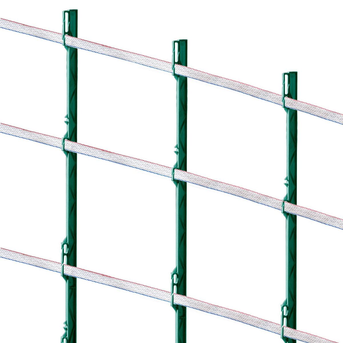 Electric Fence Tape, 1640Ft 500M Polytape Fencing Hot Wire, 3/4" Width 6 Stainless Steel Strands for Reliable Conductivity, UV & Rust Resistance, Portable Polywire for Horse Cattle Livestock