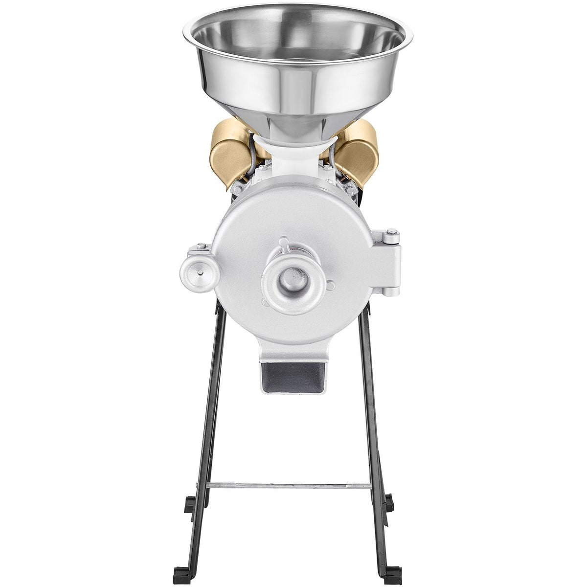 Electric Grain Mill Grinder, 3000W Spice Grinders, Commercial Corn Mill with Funnel, Thickness Adjustable Powder Machine, Heavy Duty Feed Flour Cereal Mill Wheat Grinders, Dry & Wet Grinder