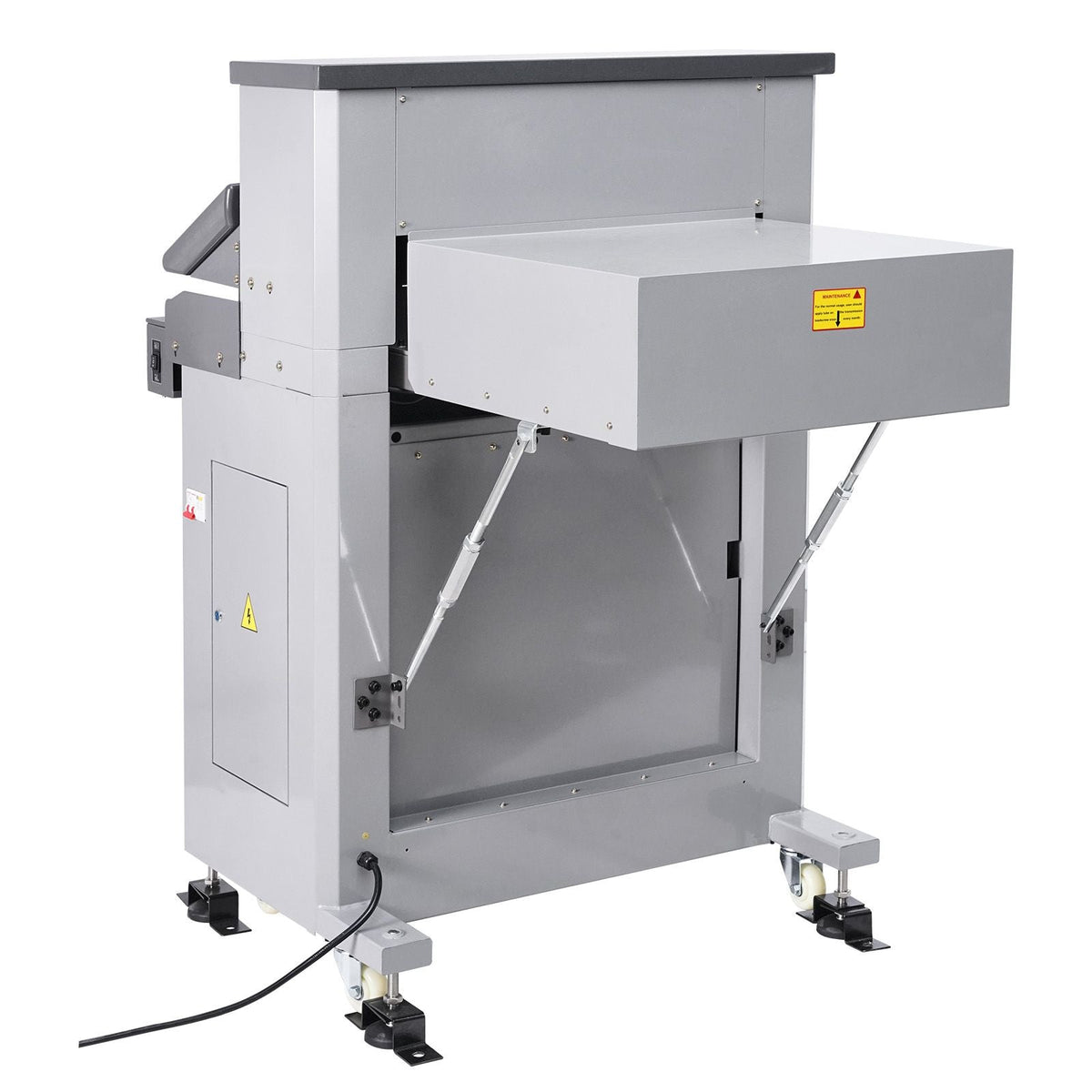 Electric Hydraulic Paper Cutter, 2500W Heavy Duty Paper Cutter Machine 20.2 in/515 mm Cutting Width, 3.1 in/80 mm Cutting Thickness, Electric Guillotine Trimmer with Casters & Infrared Function