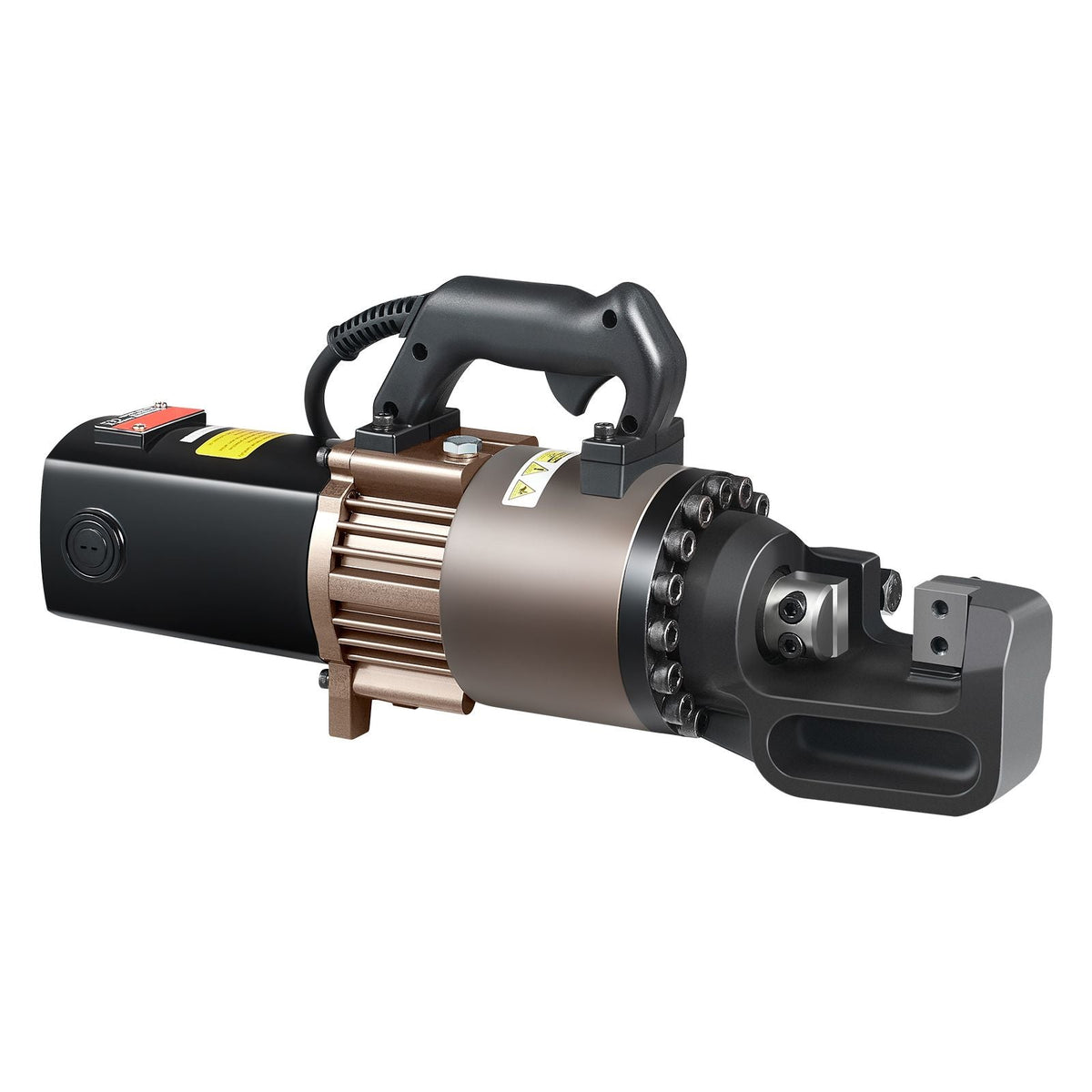 Electric Hydraulic Rebar Cutter, 2000W Portable Rebar Cutter, Cutting up to 1.1 Inch (5-28mm) Rebar within 4 Seconds, High Power Steel Rebar Cutter with Oil Can Rich Accessories,Black BC-300